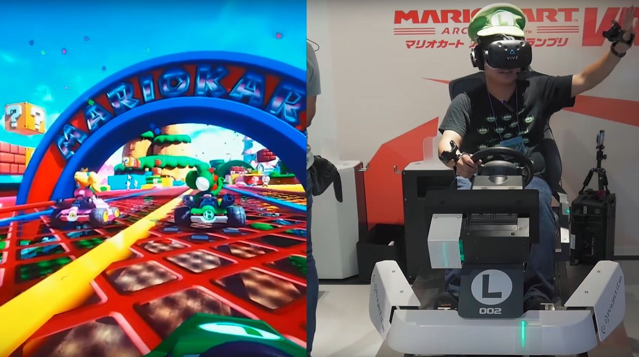 VR jest stworzony do takich gier jak "Mario Kart"