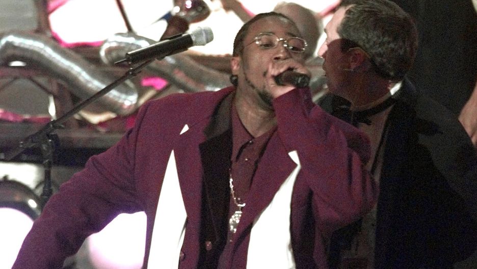 Ol' Dirty Bastard z grupy Wu-Tang Clan - koncert w Radio City Hall w Nowym Jorku z 1998 r.