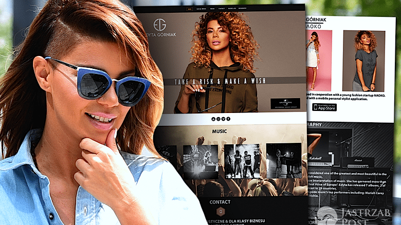 Oficjalna strona www Edyty Górniak