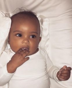 Pierwsze słowo synka Kim Kardashian i Kanye Westa! WIDEO