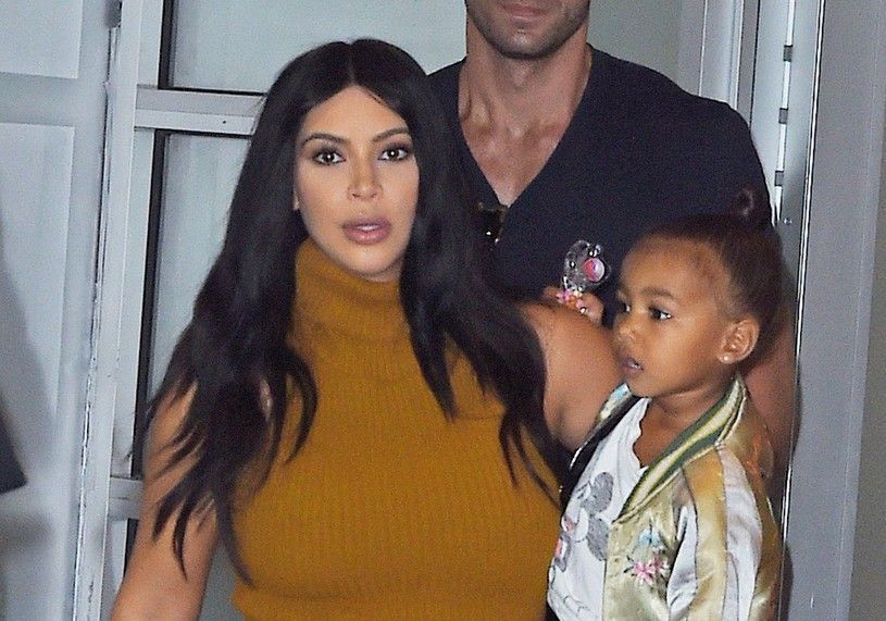 Kim Kardashian i North West 