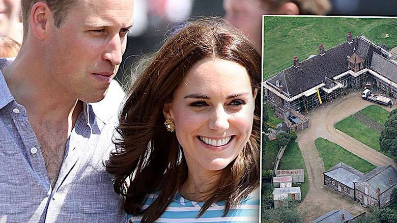 Księżna Kate, książę William, Norfol Amner Hall