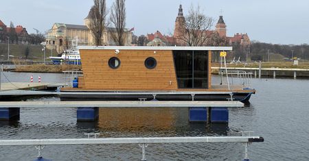 Pierwszy taki. Zajrzyj do wnętrza polskiego domu na wodzie