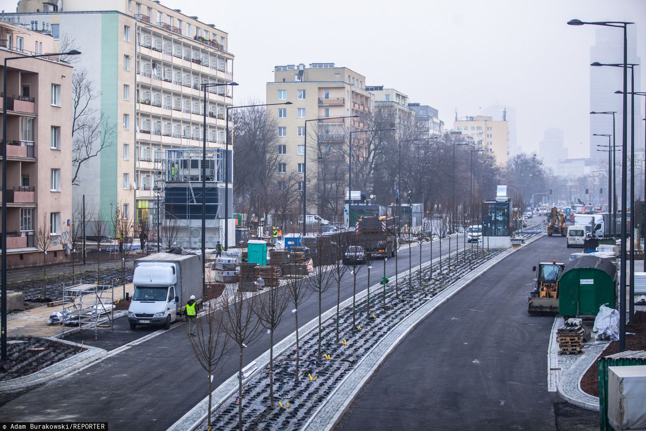 Górczewska dostępna od najbliższego piątku. Budowniczowie metra na Woli zmieniają ruch