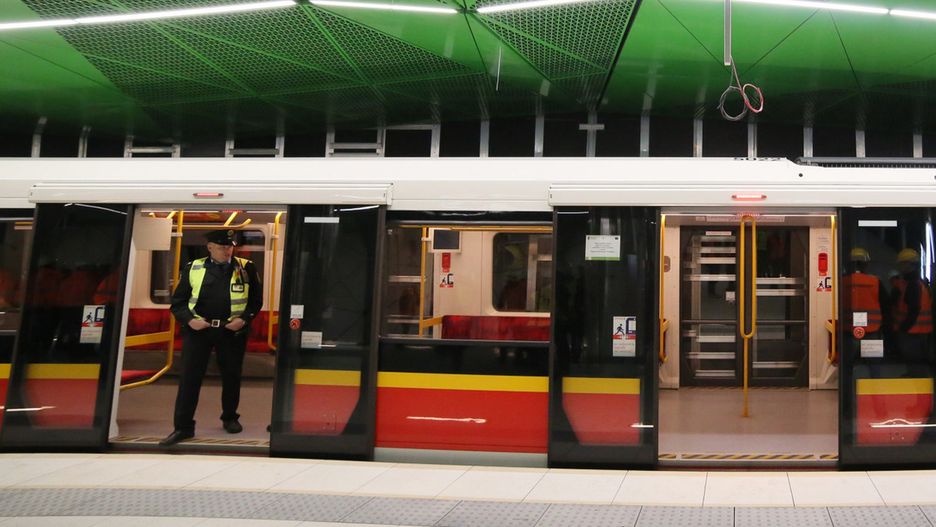 Warszawa. Stacja II linii metra Księcia Janusza.