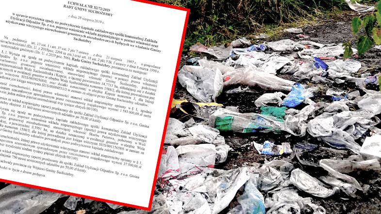 Śmieci w Woli Suchożebrskiej są uciążliwym problemem