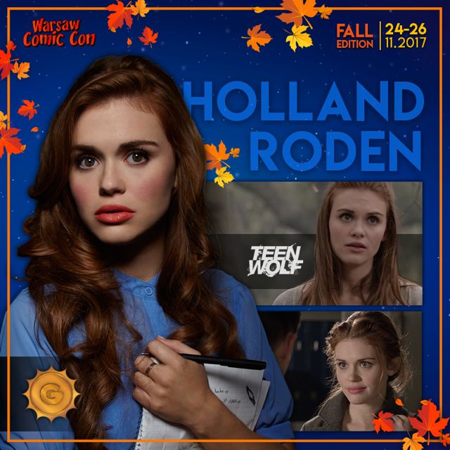 Holland Roden kolejną międzynarodową gwiazdą 2. Warsaw Comic Conu. Rusza przedsprzedaż biletów!