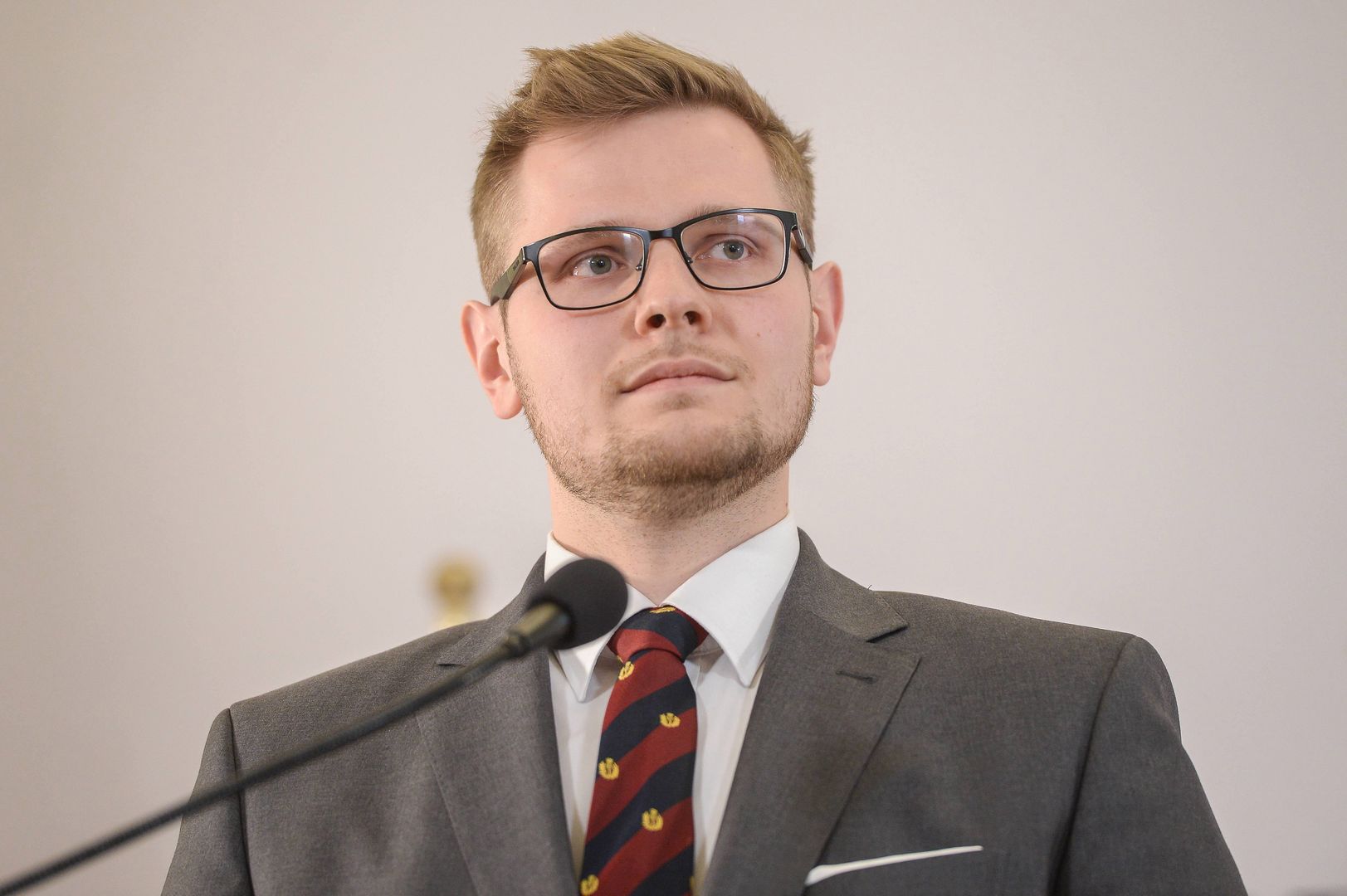 Michał Woś (PiS), rocznik 91. Były wiceminister sprawiedliwości 