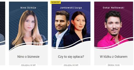 Jesienna ramówka Wirtualnej Polski. Kulisy polskiej polityki, technologia, show-biznes i gotowanie