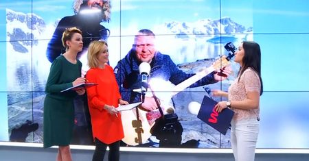 #dzieńdobryWP: pierwszy polski artysta wystąpi na Antarktyce! WIDEO