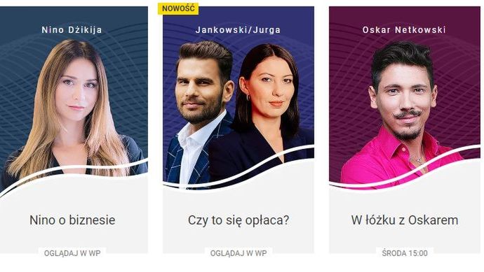 Jesienią w Wirtualnej Polsce zobaczymy dobrze znane programy, jak i nowości