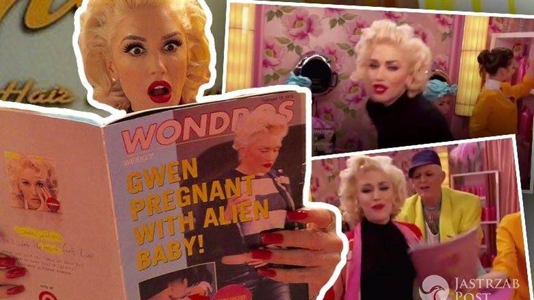 Gwen Stefani w teledysku na żywo do utworu "Make Me Like You", Grammy 2016 (fot. Instagram)