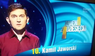 Oświadczyny w "Jeden z dziesięciu". Tego jeszcze nie było