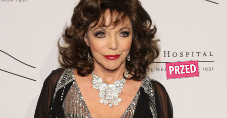 Joan Collins  ma 90 lat, a wygląda młodziej od własnej córki. Jejku, każdy chciałby być takiej w formie w jej wieku!