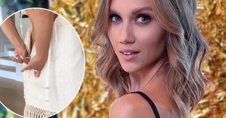 Agnieszka Kaczorowska nagrała, jak się ubiera. Krok od wpadki?! Fanatycy jej wdzięków są w siódmym niebie