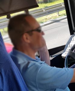 Kierowca autobusu rozmawiał przez telefon. "Nie akceptujemy takiego zachowania"