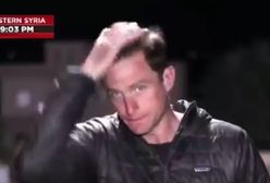 Wpadka w wejściu na żywo. Reporter nie wiedział, że jest już na wizji