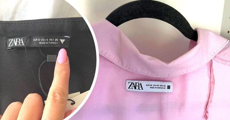 Patrz na metki! Sklepy Zara używają dodatkowych symboli na ubraniach