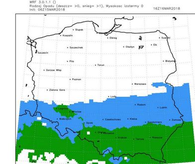 Atak zimy - to już dziś. Sprawdź, czy będziesz w zasięgu śnieżycy