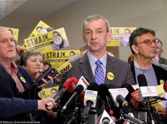 Strajk nauczycieli. Broniarz: Żadnych postulatów nie spełniono, manipulacja faktami