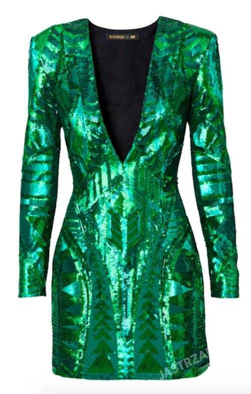 Balmain dla H&M, sukienka 599 zł