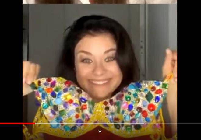 Kasia Cichopek w staniku wysadzanym cyrkoniami w Tańcu z gwiazdami