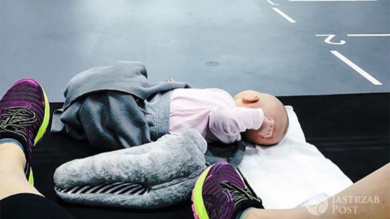 Katarzyna Kępka na siłowni - Instagram
