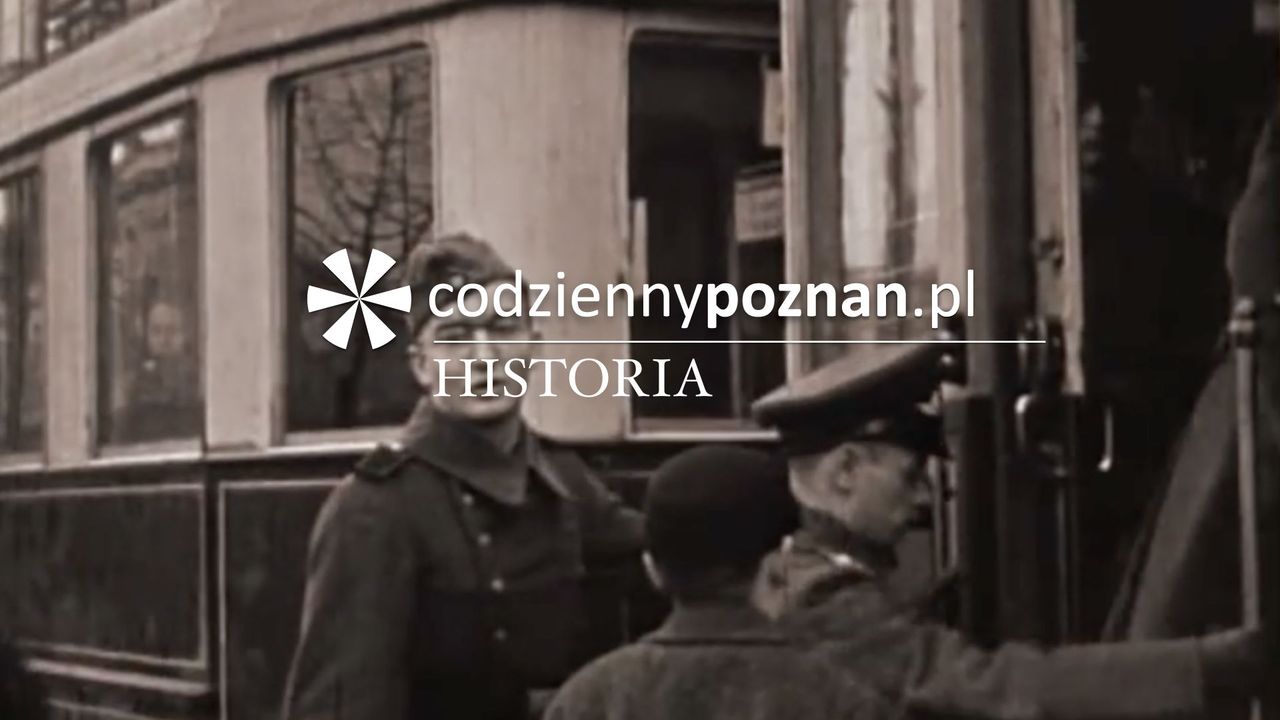 Nieznany film ukazujący Poznań w 1940 roku