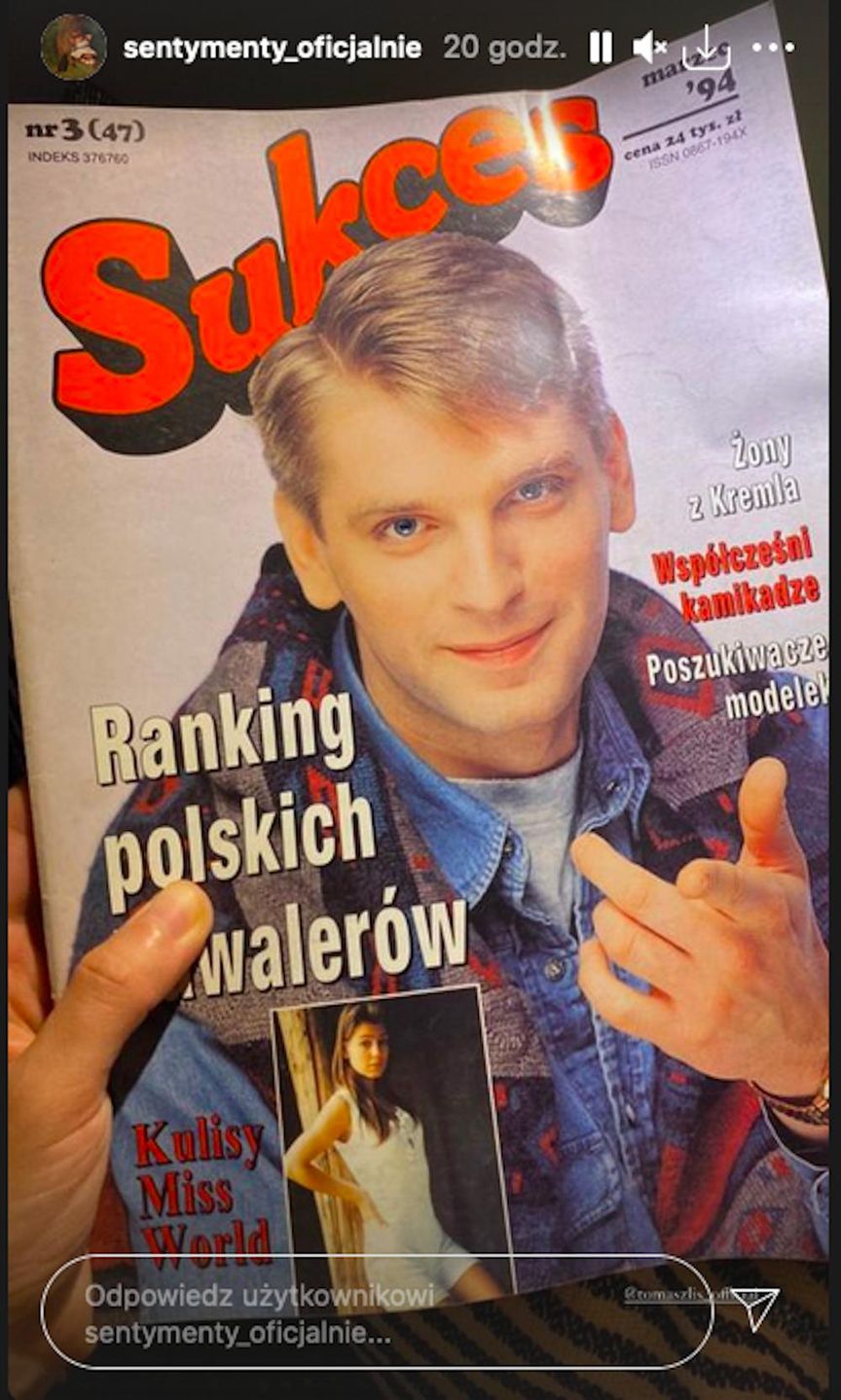 Tomasz Lis w latach 90.