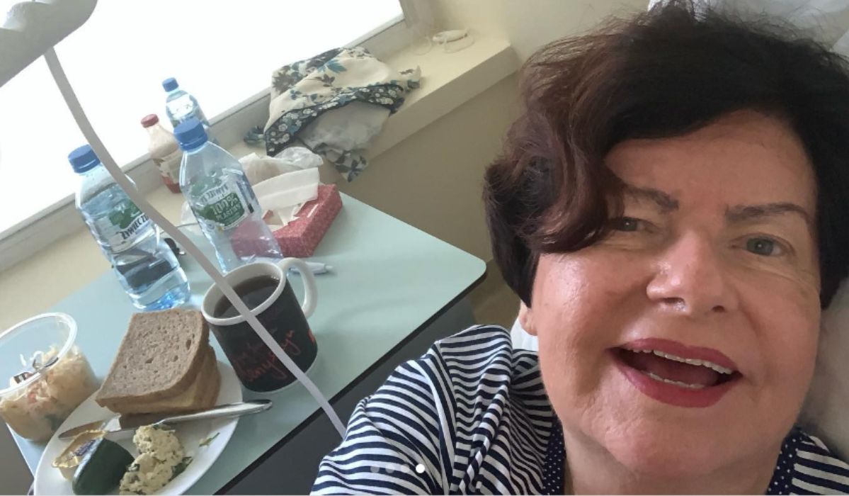 Joanna Senyszyn pokazała szpitalne jedzenie, jakim ją uraczono - Pyszności; Fot. Instagram: Joanna Senyszyn (screenshot)
