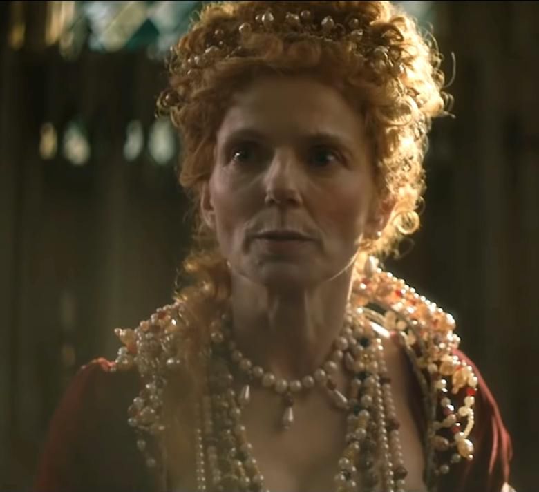 Geri Halliwell jako królowa Elżbieta I w The Queen Speaks