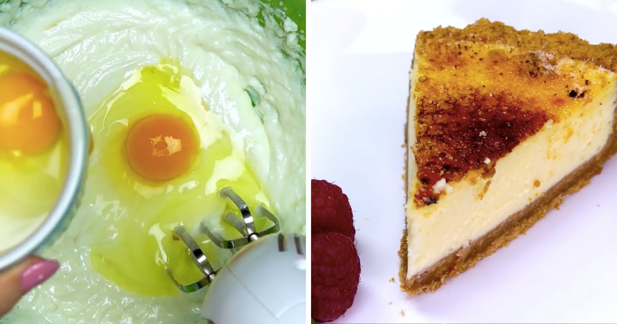Sernik creme brulee