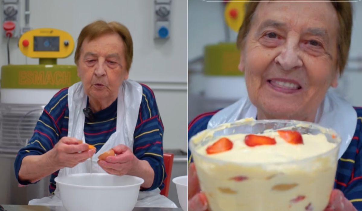 82-letnia Włoszka pokazuje, jak przygotować słynny deser - Pyszności; Fot. Instagram: Nonna Silvi (screenshot)