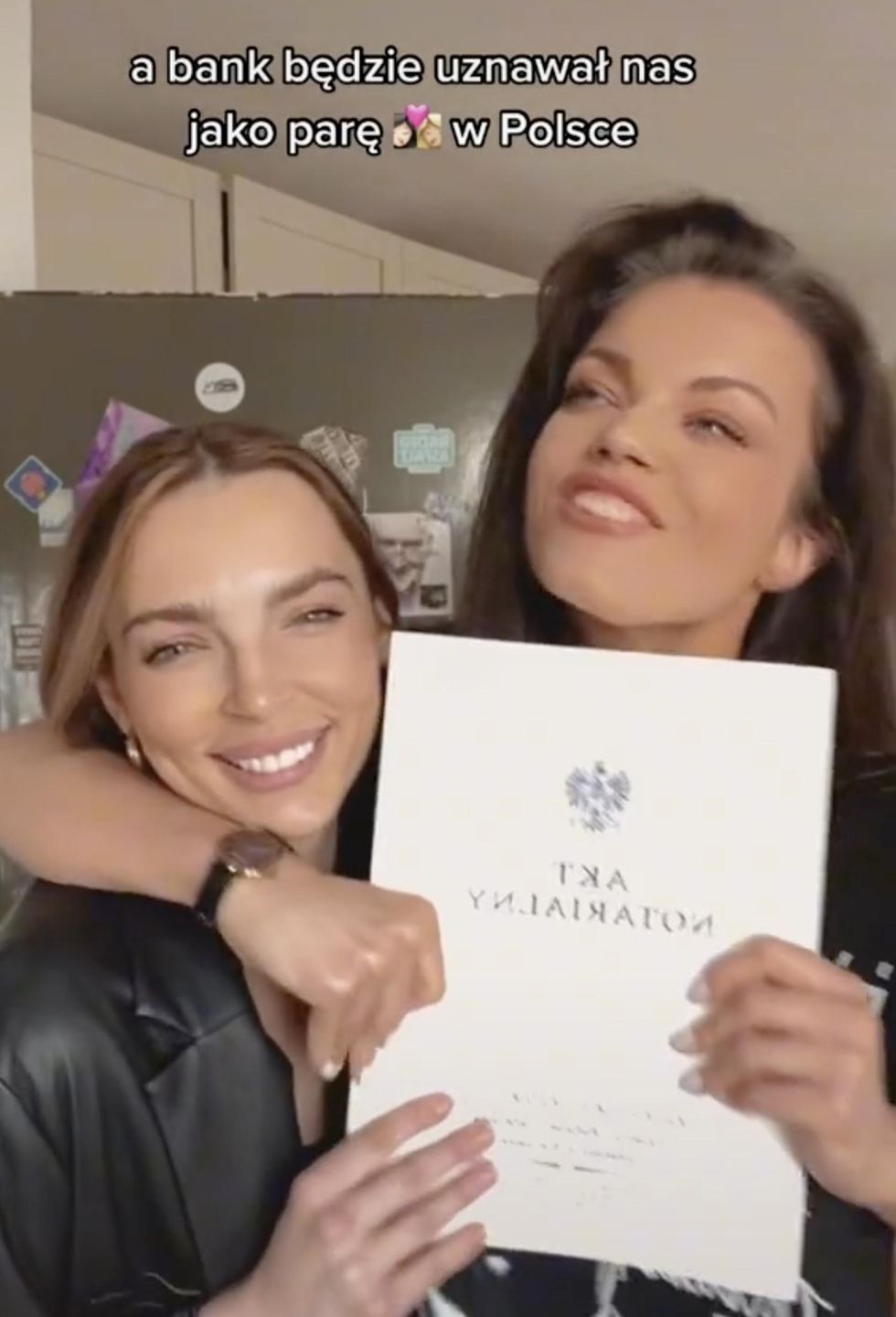 Karolina Brzuszczyńska i Agnieszka Skrzeczkowska