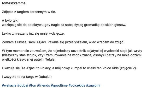 Tomasz Kammel o Azjatach