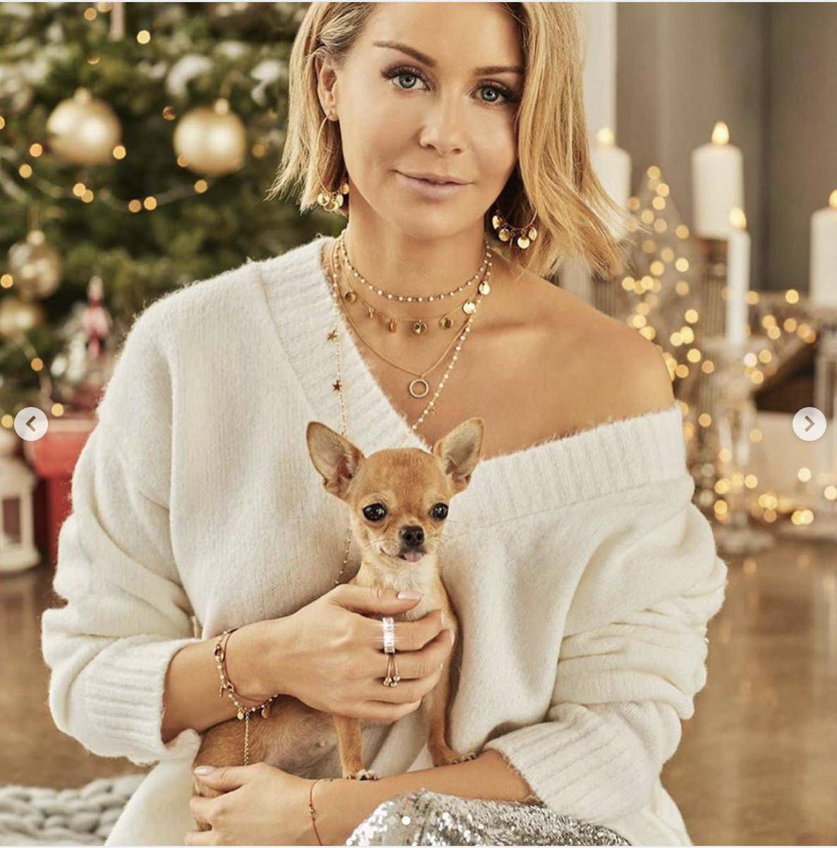Małgorzata Rozenek w świątecznej sesji
