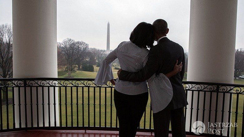 Michelle i Barack Obama żegnają się z Białym Domem - Twitter