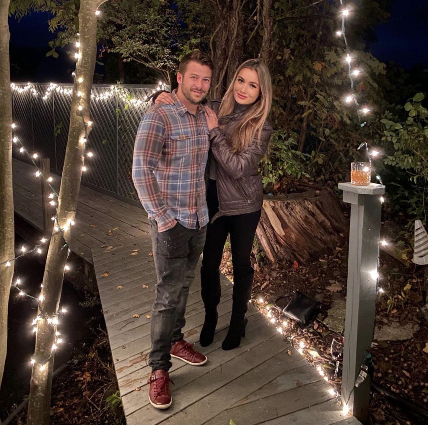 Marta Krupa i Marco Andretti | fot. instagram.com/martaandretti