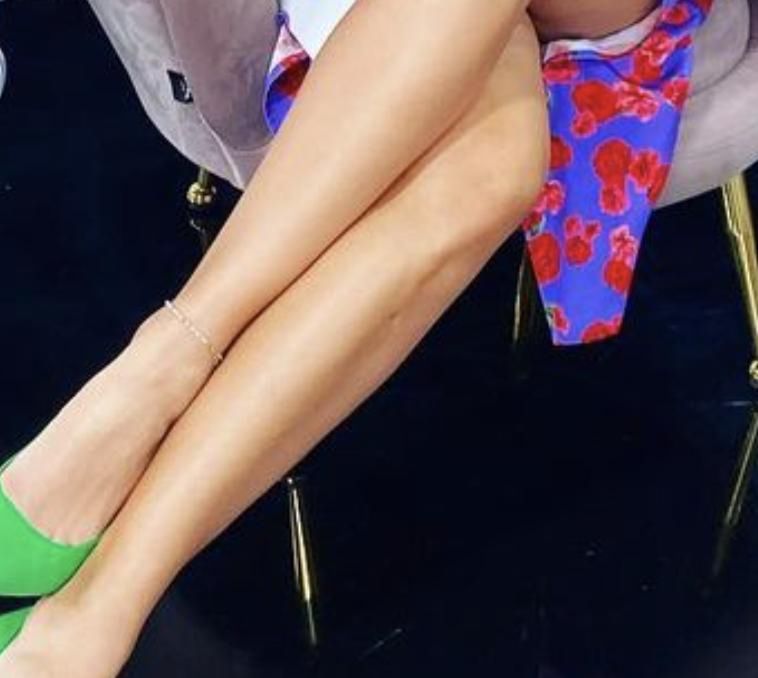 Paulina Krupińska ma dziurę w nodze | fot. Instagram.com/pkrupinska