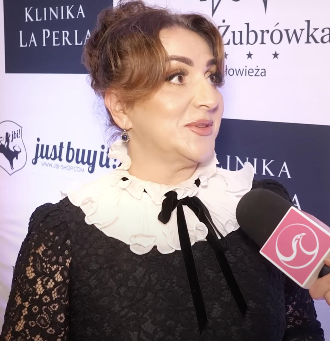 Danuta Martyniuk w hotelu Żubrówka