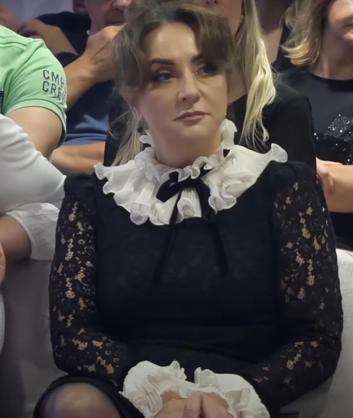Danuta Martyniuk w hotelu Żubrówka
