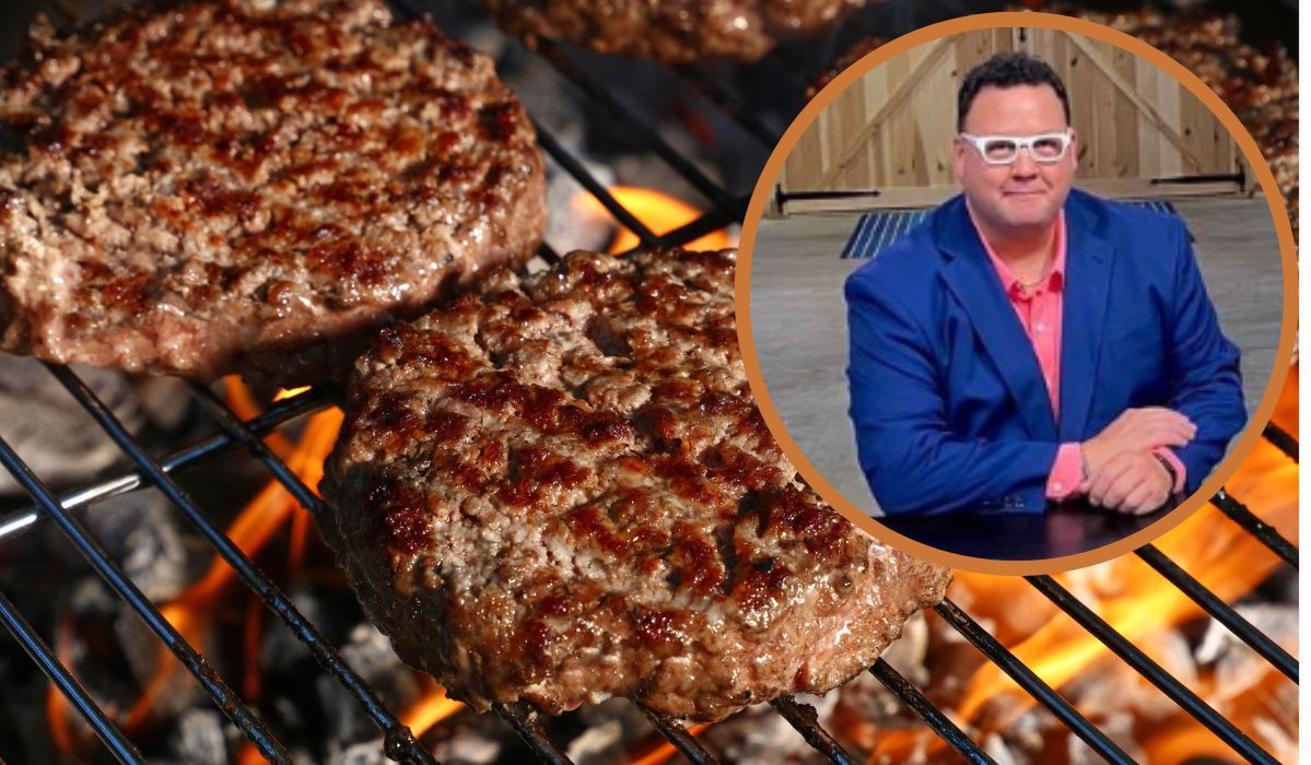 Idealny burger z kostką lodu według Grahama Elliota - Pyszności; Fot. Adobe Stock/Instagram: Graham Elliot (screenshot)