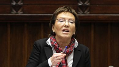 Minister zdrowia Ewa Kopacz