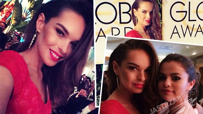 Kasia Sowińska na Złotych Globach 2015