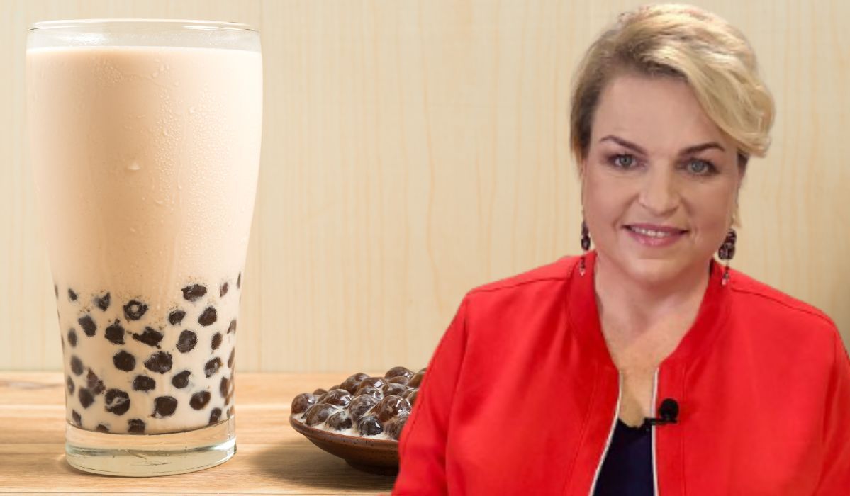 Katarzyna Bosacka zdradza przepis na domowe bubble tea - Pyszności; Fot. Canva/Instagram: Katarzyna Bosacka (screenshot)