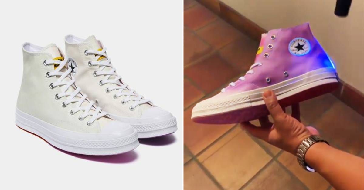 Trampki zmieniające kolor to nowy, genialny model od Converse