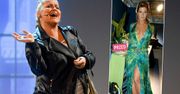 Kasia Skrzynecka wbiła się w sukienkę, którą nosiła 20 lat temu! Podobną ma J. Lo, a tkanina jest warta fortunę