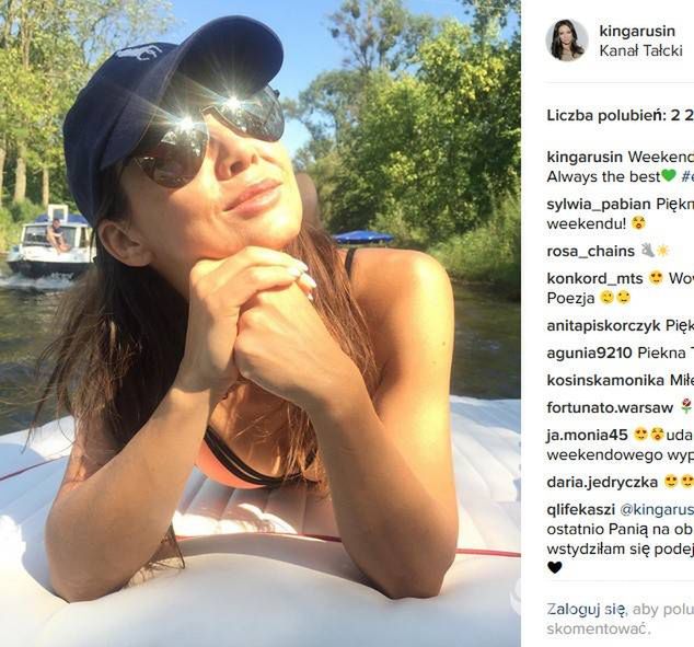 Kinga Rusin i Karolina Ferenstein-Kraśko spędziły weekend na Mazurach