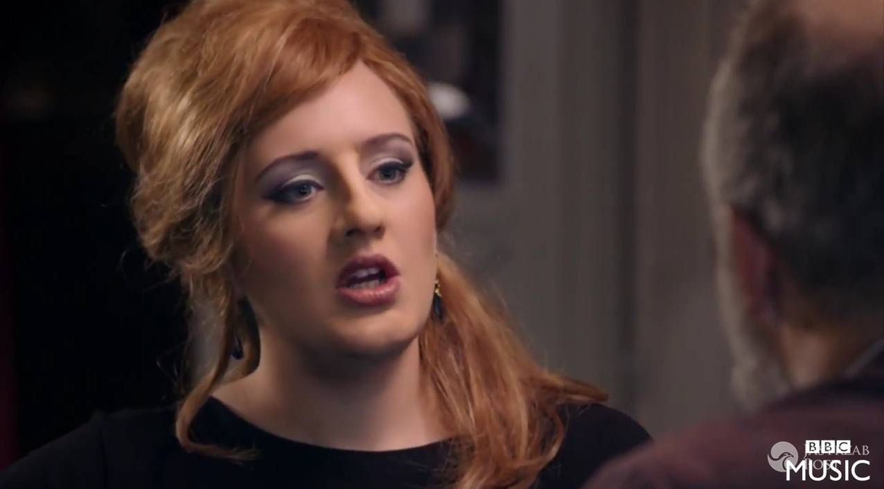 Adele wzięła udział w castingu na swojego sobowtóra