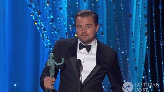 Leonardo DiCaprio dziękuje za nagrodę SAG 2016